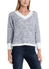 Vince Camuto Slub French Terry Top