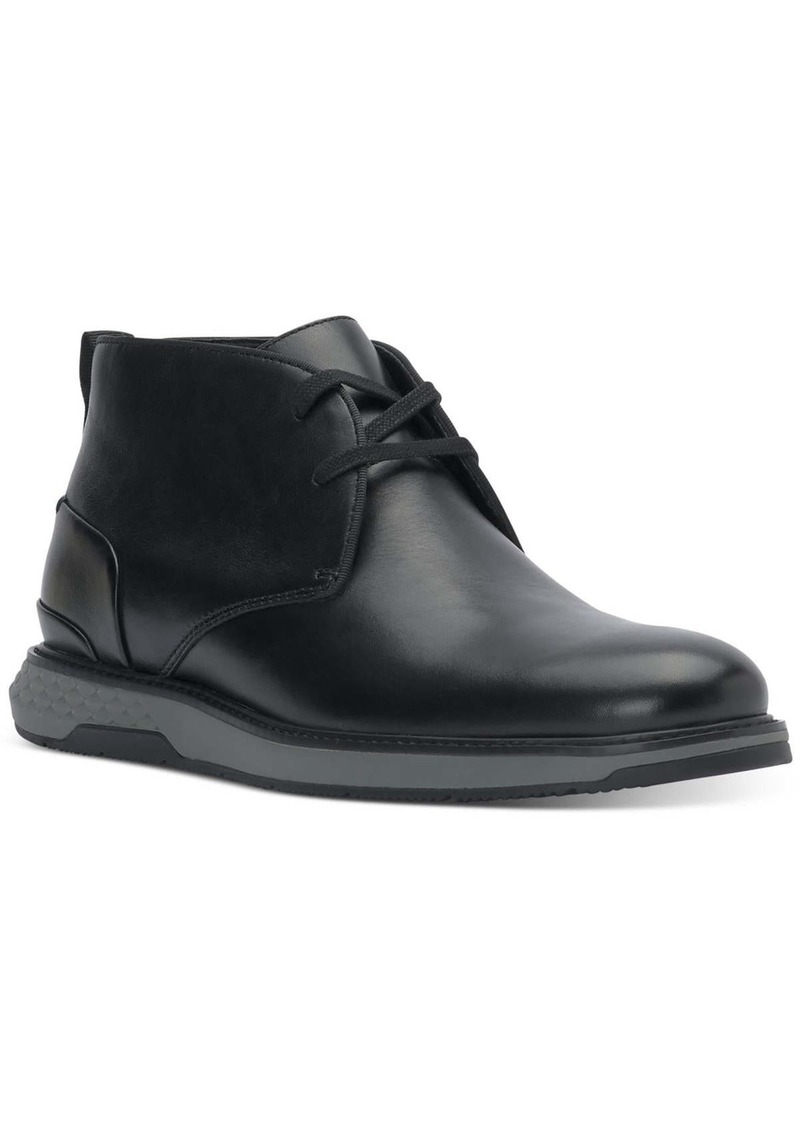 Vince Camuto Soleh Mens Leather Chukka Boots
