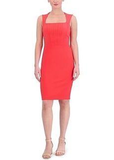 Vince Camuto Stretch Crepe Bodycon With Open Back