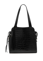 Vince Camuto Tal Croc-Embossed Leather Tote