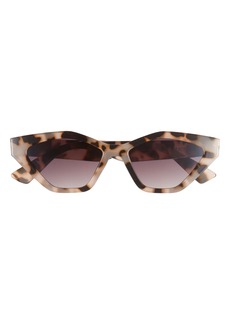 Vince Camuto 52mm Cat Eye Sunglasses in Oatmeal at Nordstrom Rack