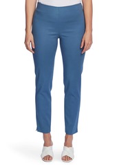 Vince Camuto Ankle Vent Stretch Cotton Blend Trousers