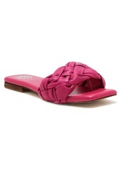 Vince Camuto Antonni Woven Slide Sandal in Raspberry at Nordstrom