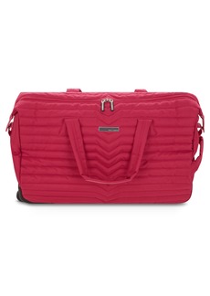 Vince Camuto Avery Carry-On Duffle Bag in Viva Magenta at Nordstrom Rack
