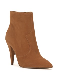 Vince Camuto Azentela Pointed Toe Bootie in Golden Walnut at Nordstrom Rack