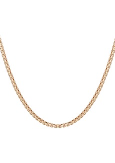 Vince Camuto Box Chain Necklace in Gold at Nordstrom Rack