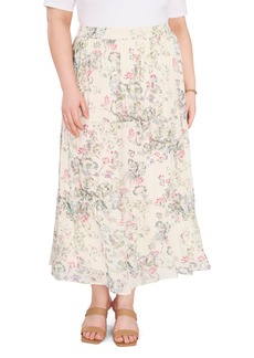 Vince Camuto Breezy Dandelion Tiered Ruffle Skirt in New Ivory at Nordstrom