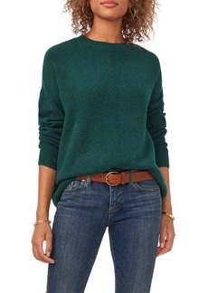 Vince Camuto Center Seam Crewneck Sweater in Wise at Nordstrom