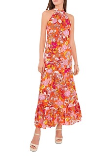Vince Camuto Challis Floral Print Maxi Dress