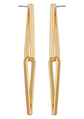 Vince Camuto Clearly Disco Drop Earrings in Gold Tone at Nordstrom Rack