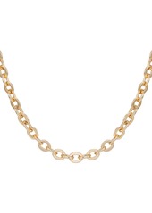Vince Camuto Clearly Disco Oval Link Necklace in Gold Tone at Nordstrom Rack