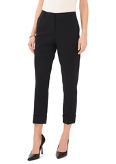 Vince Camuto Cuff Crop Trousers in Rich Black at Nordstrom Rack