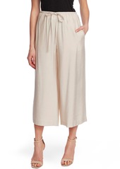 Vince Camuto Drawstring Rumpled Culottes in Cool Beige at Nordstrom Rack