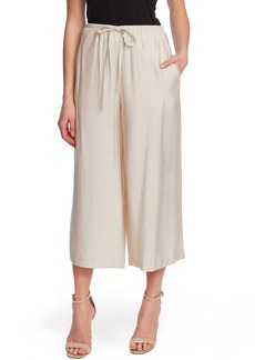 Vince Camuto Drawstring Rumpled Culottes in Cool Beige at Nordstrom Rack