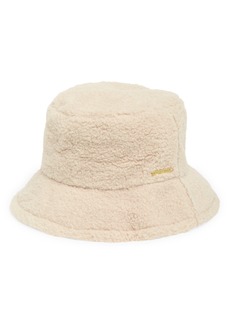 Vince Camuto Faux Shearling Bucket Hat in Oatmeal at Nordstrom Rack