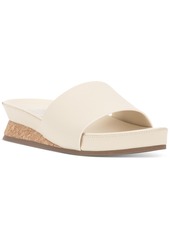 Vince Camuto Febba Demi-Wedge Flatform Slide Sandals - Creamy White