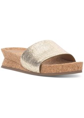 Vince Camuto Febba Demi-Wedge Flatform Slide Sandals - Creamy White