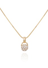 Vince Camuto Fire Ball Crystal Pendant Necklace in Gold at Nordstrom Rack