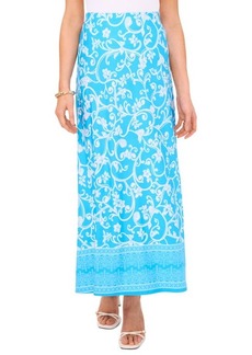Vince Camuto Floral Print Maxi Skirt