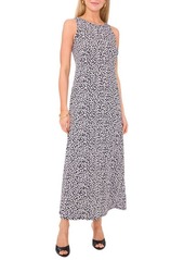 Vince Camuto Floral Print Sleeveless Maxi Dress