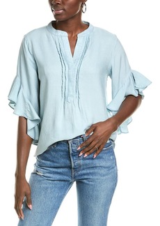 Vince Camuto Flutter Sleeve Top