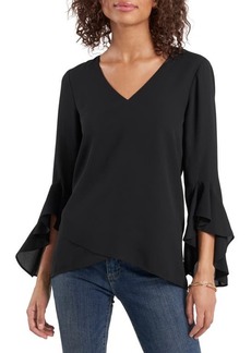 Vince Camuto Flutter Sleeve Tunic