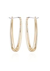 Vince Camuto Gold-Tone Oval Hoop Earrings - Gold