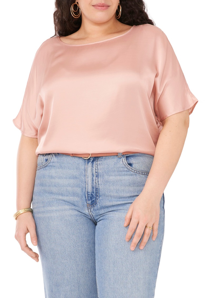 Vince Camuto High-Low Baggy T-Shirt in Misty Rose at Nordstrom Rack