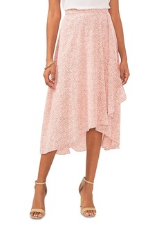 Vince Camuto High Low Crossover Skirt