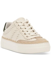 Vince Camuto Jenlie Platform Lace-Up Sneakers - Creamy White