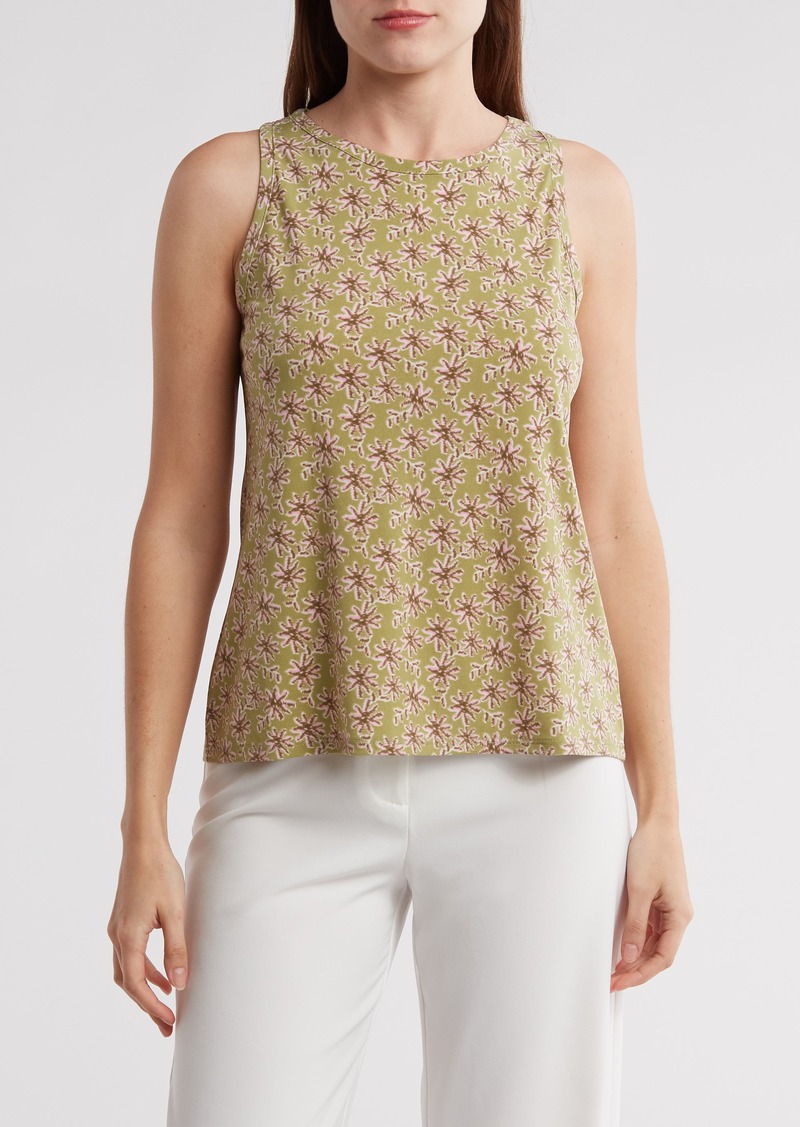 Vince Camuto Knit Sleeveless Top in Green Olive at Nordstrom Rack