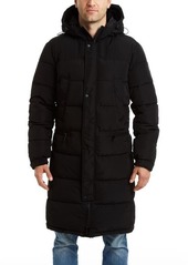 Vince Camuto Long Hooded Parka in Black at Nordstrom