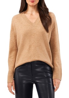 Vince Camuto Long Sleeve V Neck Sweater