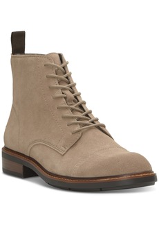 Vince Camuto Men's Ferko Lace Up Boot - Truffle/Dark Brown