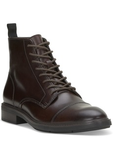 Vince Camuto Men's Ferko Lace Up Boot - Sherry/Black