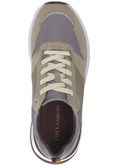 Vince Camuto Men's Gavyn Lace-Up Sneakers - Sand Coconut Grey