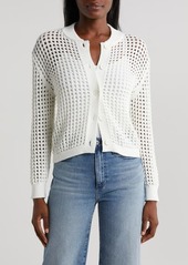 Vince Camuto Mesh Bomber Jacket