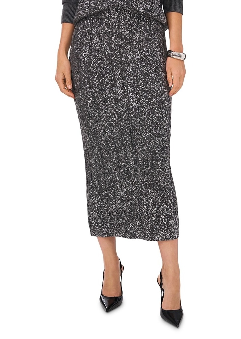 Vince Camuto Metallic Bodycon Skirt