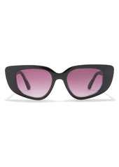 Vince Camuto Narrow Cat Eye Sunglasses in Black at Nordstrom Rack