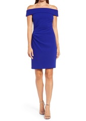 Vince Camuto Off the Shoulder Body-Con Dress