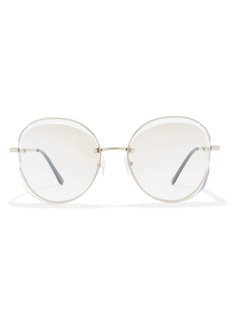 Vince Camuto Oval Vent Sunglasses in Silver at Nordstrom Rack