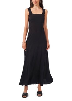 Vince Camuto Paneled Maxi Tank Dress in Rich Black at Nordstrom