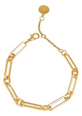 Vince Camuto Paper Clip Chain Bracelet in Imitation Gold at Nordstrom Rack
