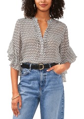 Vince Camuto Pintucked Top