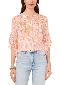 Vince Camuto Pintucked Top