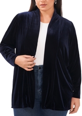 Vince Camuto Plus Size Open-Front Long-Sleeve Cardigan