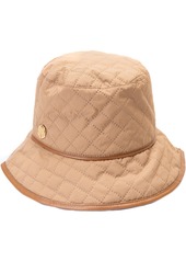 Vince Camuto Quilted Nylon Bucket - Tan