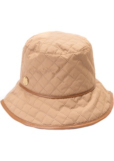 Vince Camuto Quilted Nylon Bucket - Tan