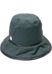 Vince Camuto Quilted Nylon Bucket - Green