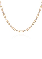 Vince Camuto Rectangle Link Necklace in Gold Tone at Nordstrom Rack